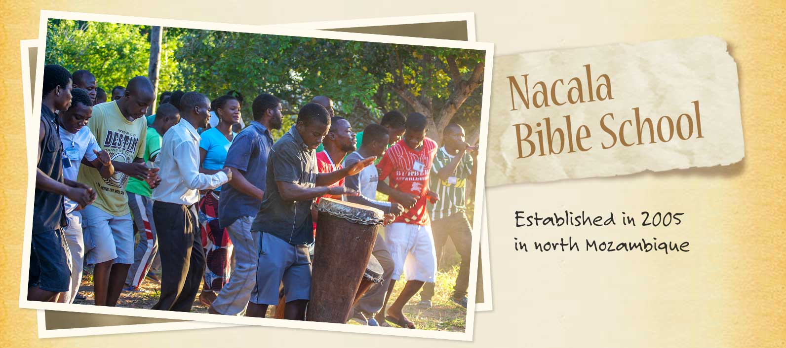 Nacala Bible School: Established in 2005
